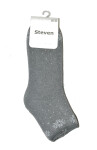 Dámske ponožky Steven Frotte art.123 melanžová šedá/lurex 35-37