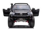 Mamido Detské elektrické autíčko Toyota Hilux 4x4 lakované čierne
