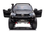 Mamido Detské elektrické autíčko Toyota Hilux 4x4 čierne