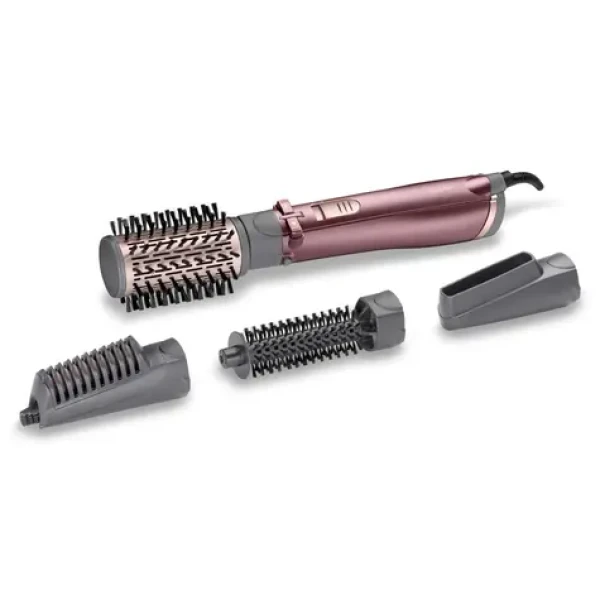 Babyliss AS960E ružová / Rotačná kulma na vlasy / 50mm / 2 teploty / 4 nástavce / puzdro / dopredaj (AS960E)