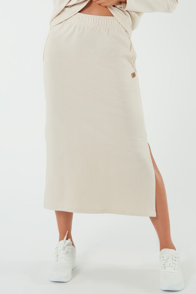 Italian Fashion Stella maxi farba: béžová L