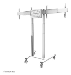 Neomounts MOVE ADM-875WH2 biela / Adaptér pre 2 displeje / 42-65" / VESA 100x100-800x400 / nosnosť 40kg/displej (ADM-875WH2)