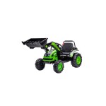 Mamido Detský elektrický traktor s lopatou zelený