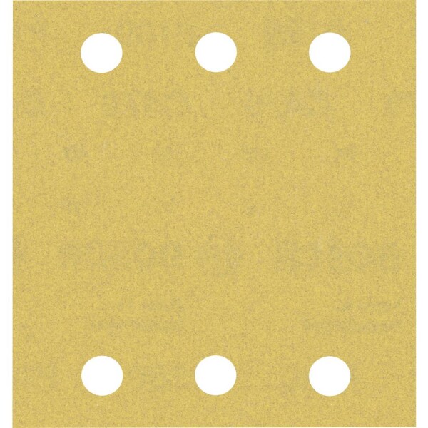 Bosch Accessories 2608901658 Brusný papier pre oscilačný brusku Zrnitosť 180 (d x š) 107 mm x 115 mm 50 ks; 2608901658