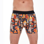 Pánske boxerky Cornette High Emotion 508/143 S-2XL oranžová S