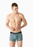 Pánske boxerky 111389 3F504 26642 zelenomodré Emporio Armani