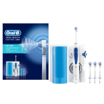 Oral-B Oxyjet Professional Care MD20 / Elektrická ústna sprcha / 600 ml nádobka na vodu / 4 trysky / modro-biela (MD 20 Professional Care OxyJet)