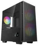 DEEPCOOL CH360 DIGITAL čierna / mATX / 1x USB-A 3.0 / 1x USB-C 3.0 / 2x 140mm / 1x 120mm / displej / bez zdroja (R-CH360-BKAPE3D-G-1)