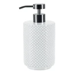 Spirella MERO dávkovač mydla biely / keramika / 400 ml (7610583193407)