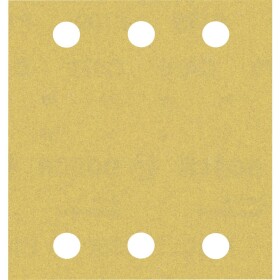 Bosch Accessories 2608901658 Brusný papier pre oscilačný brusku Zrnitosť 180 (d x š) 107 mm x 115 mm 50 ks; 2608901658
