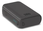 SBS NanoTube čierna / Powerbanka / 10 000 mAh / 10 W / 2x USB-C/USB-A (TTBB10000MINIK)