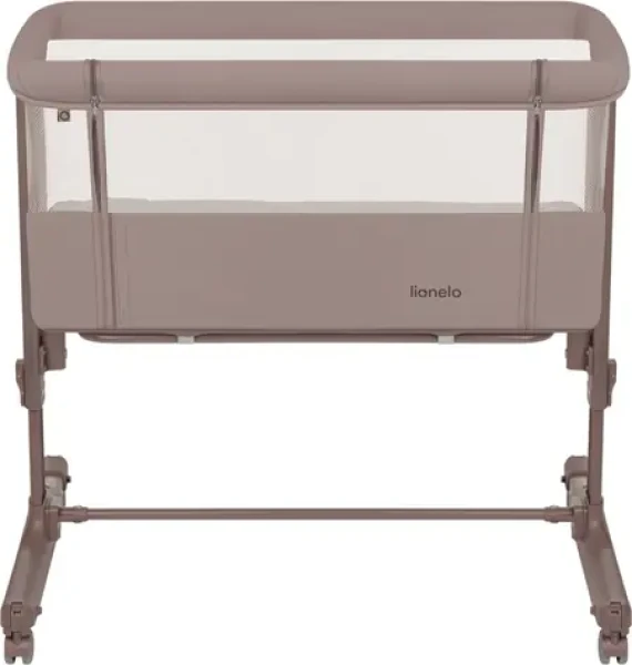 Lionelo Postieľka Aurora 3v1 Beige Taupe / Kovový rám / 4 kolieska s brzdou / Prenosná taška (LO-AURORA BEIGE TAUPE)