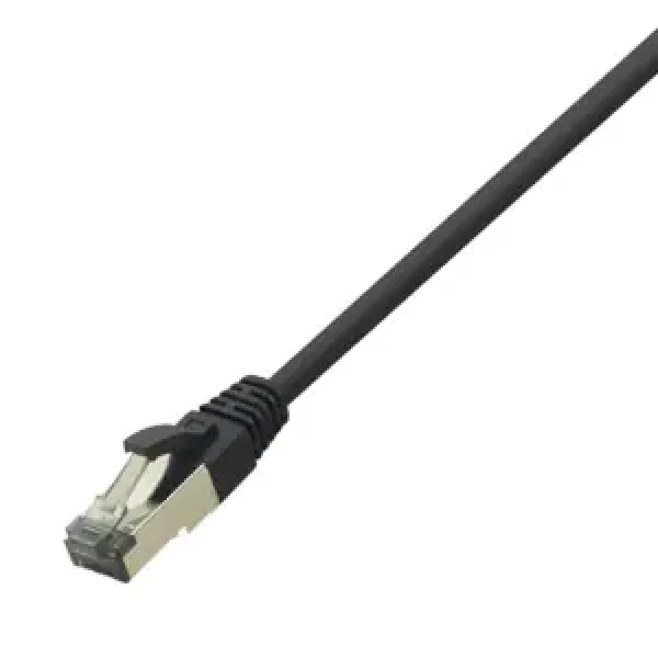 LogiLink Patch kábel Cat8.1 S/FTP čierna, 5 m / Patch kábel / RJ-45 / 40 Gigabit Ethernet / LSZH (CQ8073S)