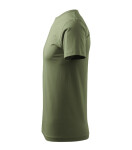 Nové unisex tričko v khaki farbe XS