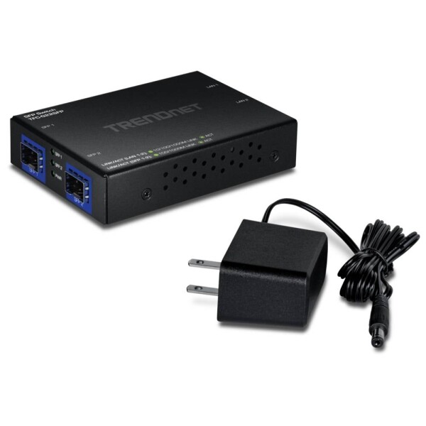 TrendNet Trendnet TFC-G22SFP, Unmanaged, Gigabit Ethernet (10/100/1000), Vollduplex sieťový switch; TFC-G22SFP