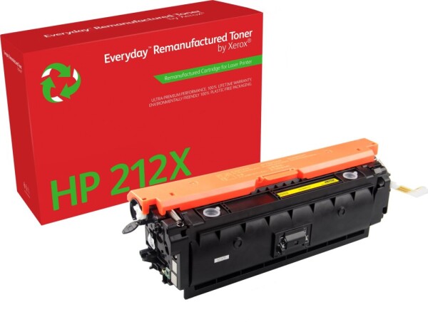 Xerox Everyday - Hohe Ergiebigkeit - Gelb - kompatibel - Tonerpatrone (Alternative zu: HP 212X, HP W2122X) - Green World Alliance Ruckgabeprogramm