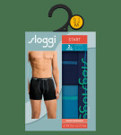 Pánske boxerky Štart Short C2P box - MULTIPLE COLOURS 20 - viacfarebné V020 - SLOGGI UNKNOWN 8