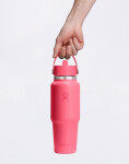Hydro Flask Wide Mouth Travel Bottle with Flex Straw Cap (946 ml) Popstar Pink
