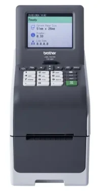 Brother TD-2350DSA(203) / Tlačiareň samolepiacich štítkov / 203 dpi / USB / LAN / Wi-Fi / BT (TD2350DSA203Z1)