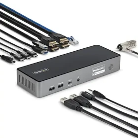 StarTech Triple-Monitor USB-C - Dokovacia stanica / HDMI / DisplayPort / 2.5GLAN / napájanie 140 W (DK30C2DPEPRUE)
