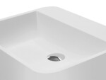 BESCO - Voľne stojace umývadlo ASSOS S-LINE Black&amp;White KEASSLIVSBW