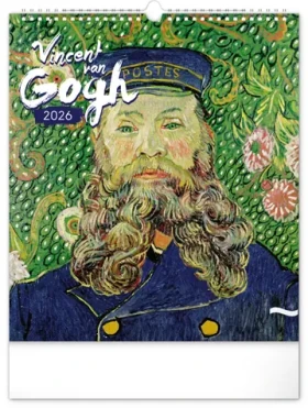 NOTIQUE Nástenný kalendár Vincent van Gogh 2026, 30 x 34 cm (PGN-35514-L)