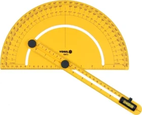 Vorel Uhlomer s vodováhou 250 mm / Uhlomer / posuvné rameno / ABS plast / 0,2 kg (TO-18473)
