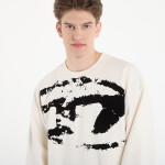 Mikina Diesel S-Boxt-N5 Sweatshirt White L