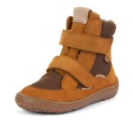 Detské zimné barefoot topánky TEX WINTER Cognac Froddo G3160247-4 - 35