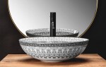 Umývadlo na dosku Rea Arte dark grey REA-U8002