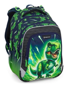 Školská taška Bagmaster LUMI 25 C Dinosaur