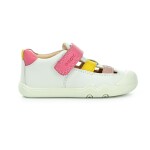 Geox Steppieup White/Pink barefoot sandále 26 EUR