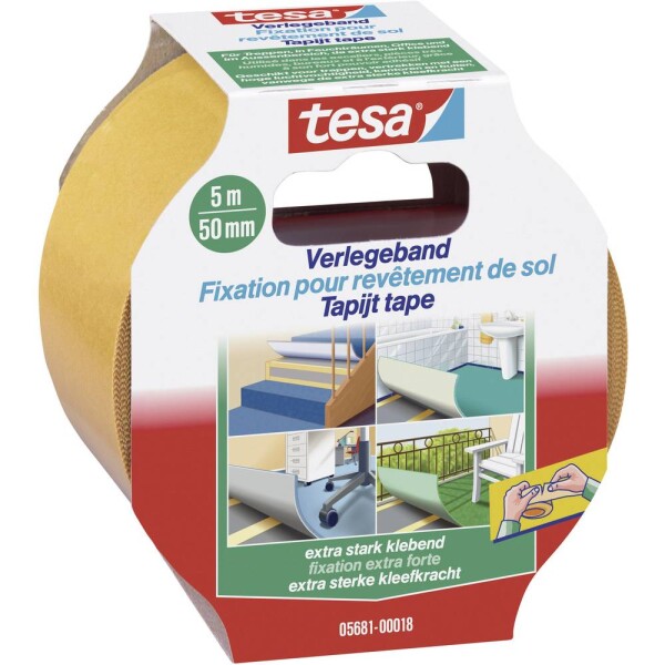 Tesa EXTRA STRONG 05681-00018-11 Gaffer tape oranžová (d x š) 5 m x 50 mm 1 ks; 05681-00018-11