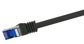 LogiLink Sieťový kábel Cat.6A S/FTP čierna / Sieťový kábel / RJ-45 / 15 m (C6A103S)