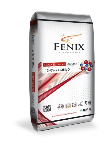 AGRO FENIX Balanced Autumn trávnikové hnojivo 20 kg