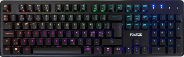 Fourze Fourze GK130 Gaming Keyboard mechanic