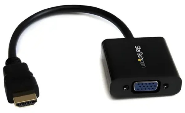 StarTech adaptér HDMI na VGA čierna / Redukcia / 1080p / 60 Hz (HD2VGAE2)