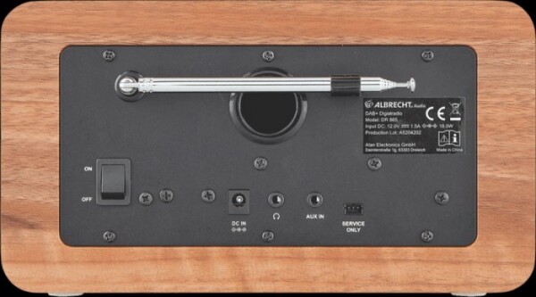 Albrecht Albrecht DR 866 Senior Digitalradio holz-schwarz