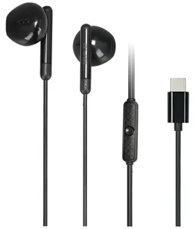 Awei PC-6T čierna / Slúchadlá s mikrofónom / USB-C / 1,2m (PC-6T)