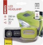 EMOS Čelovka COB LED 150lm 20m (1441203100)