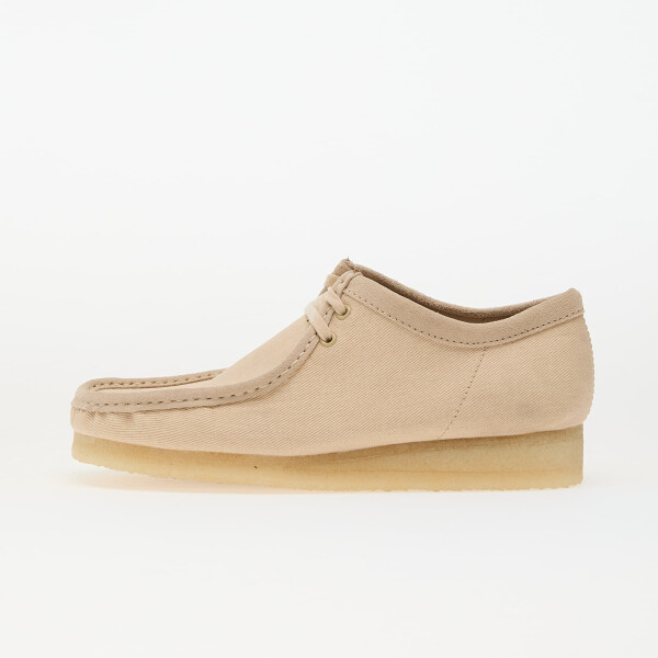 Tenisky Clarks Originals Wallabee Taupe Canvas EUR 44