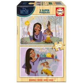 Educa Drevené puzzle Prianie