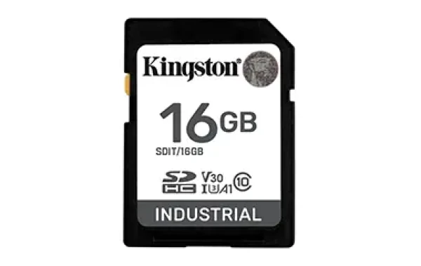 Kingston Industrial pSLC SDHC 16GB / UHS-I V30 / U3 / A1 / Class 10 / Odolná (SDIT/16GB)