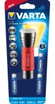 Varta LED Outdoor Sports čierna/červená / Svietidlo / 235 lm / 3x AAA / IPX4 / dosvit 151 m (17627101421)