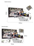 Veselá Stena Samolepka 3D Formula
