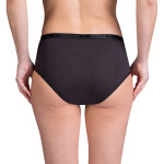 Dámske bavlnené nohavičky LADIES COTTON BOXER - BELLINDA - Black S