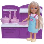 Sparkys Bábika KATKA s kuchynským setom