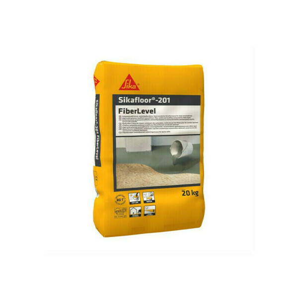 Hmota samonivelizačná Sikafloor-201 FiberLevel 25 kg