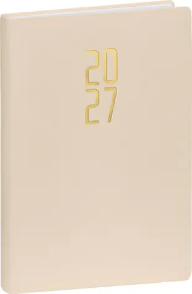 NOTIQUE Denný diár Ponza 2027 béžový / Diár / 15 × 21 cm / denný / A5