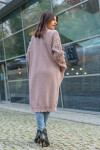 Merribel Cardigan Delaina Dusty Rose OS